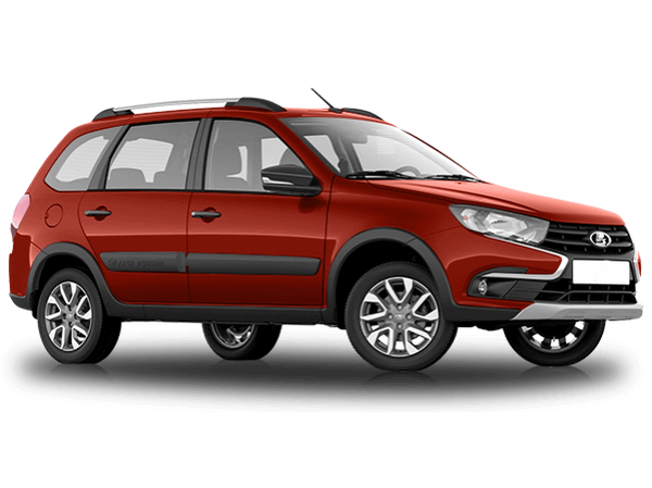 Lada Granta Cross Цвет: Красный Сердолик (металлик)