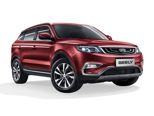Geely Atlas Цвет: Вишневый